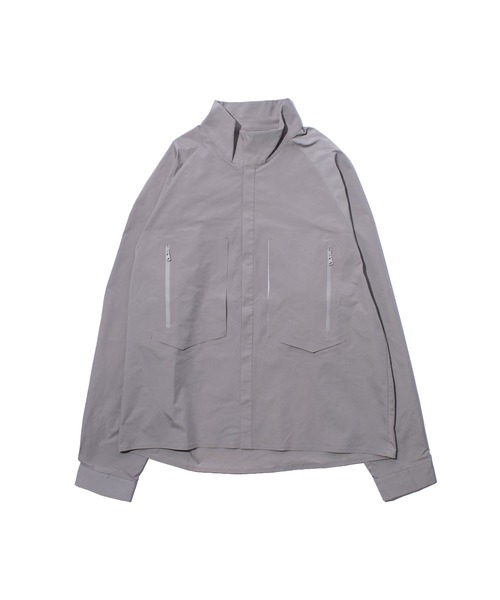 F/CE. (エフシーイー)の「F/CE. STRETCH COMPACT TWILL 2WAY SHIRTS JKT / エフシーイー ストレッチ コンパクト ツイル 2WAY シャツ ジャケット(ブルゾン・メンズ・グレー/ブラック・MEDIUM/LARGE)」の1枚目の写真