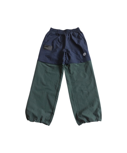 antiqua（アンティカ）の「【STCH】2way 配色 ナイロン パンツ（その他パンツ・レディース・ネイビー/ブラック・ML/LXL）」の15枚目の写真