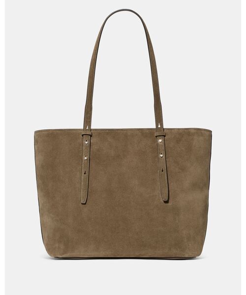 kate spade new york（ケイトスペード ニューヨーク）の「ドゥー イット オール スエード ジップ トート バッグ（トートバッグ・レディース・ベージュ・ONESIZE）」の2枚目の写真