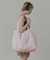 ad thie（アドティエ）の「レイヤードデザイン リバーシブル キャンバス トートバッグ（トートバッグ）」