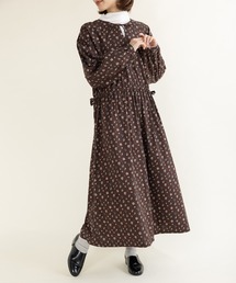PAR ICI（パーリッシィ）の「ヘビーバンダナクロス小花ワンピース（ワンピース）」