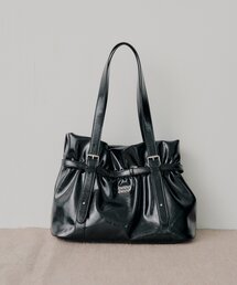 Chico Gathered Design Belt Tote Bag (Tote Bag)