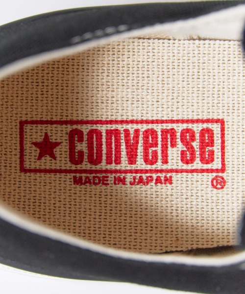 CONVERSE(コンバース)の「CONVERSE/コンバース AS J OX スニーカー オールスター ローカット ブランドロゴ 日本製 アメカジ ストリート メンズ 2026年秋冬(スニーカー・メンズ・ブラック・23.0cm/23.5cm/24.0cm/24.5cm/25.0cm/26.0cm/26.5cm/27.0cm/27.5cm/28.0cm)」の6枚目の写真