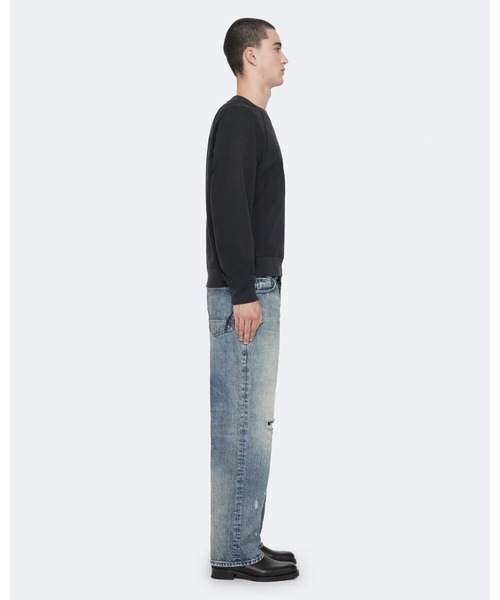 ALLSAINTS(オールセインツ)の「HARLOW RAMSKULL RAGLAN SWEATSHIRT | HARLOW ラムスカル ラグラン スウェットシャツ(スウェット・メンズ・ブラック・S/M/XS/L)」の5枚目の写真