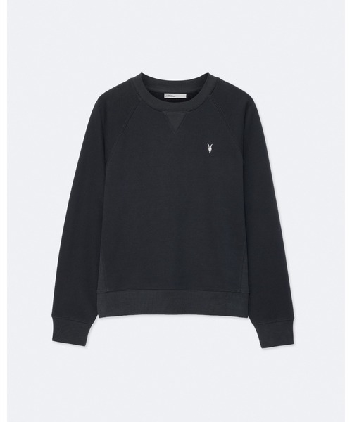 ALLSAINTS(オールセインツ)の「HARLOW RAMSKULL RAGLAN SWEATSHIRT | HARLOW ラムスカル ラグラン スウェットシャツ(スウェット・メンズ・ブラック・S/M/XS/L)」の7枚目の写真