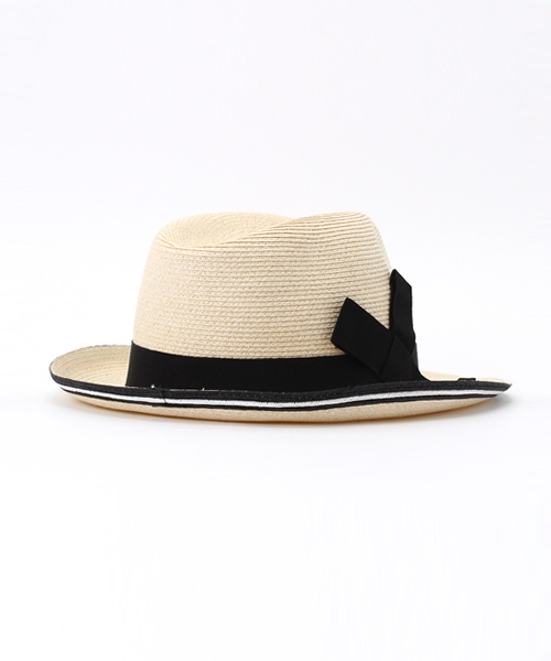 un dix cors（アンディコール）の「FER/マリンラインHAT（ハット・レディース・ホワイト・ﾌﾘ-）」の4枚目の写真