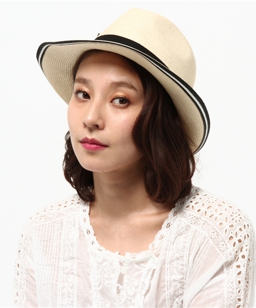 un dix cors（アンディコール）の「FER/マリンラインHAT（ハット・レディース・ホワイト・ﾌﾘ-）」の2枚目の写真