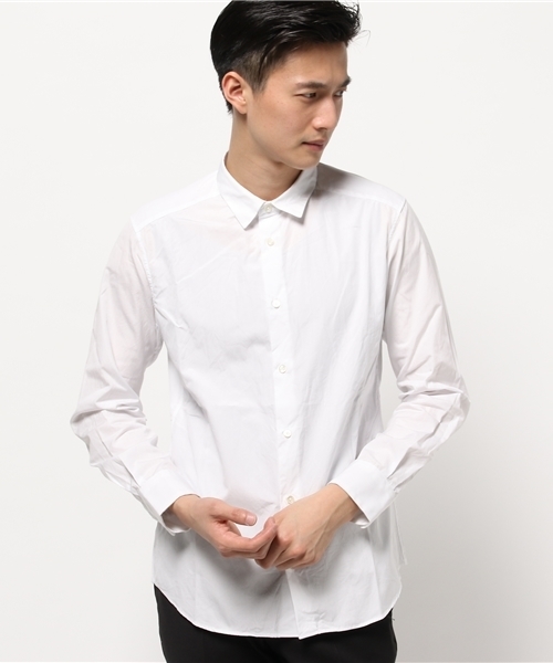 MYSELF ABAHOUSE(マイセルフアバハウス)の「プレーンシャツ(シャツ/ブラウス・メンズ・ネイビー/ダークブルー/ブルー/ホワイト・LARGE/MEDIUM)」の2枚目の写真