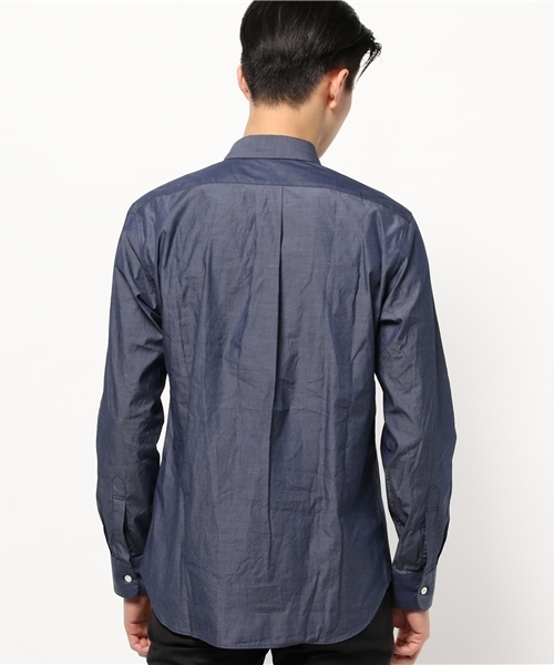 MYSELF ABAHOUSE(マイセルフアバハウス)の「プレーンシャツ(シャツ/ブラウス・メンズ・ネイビー/ダークブルー/ブルー/ホワイト・LARGE/MEDIUM)」の6枚目の写真