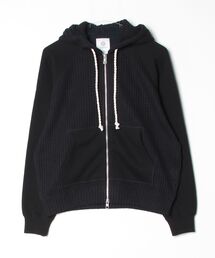 SEAGREEN(シーグリーン) ONI WAFFLE COMBINATION HOODIE オニワッフルコンビネーションフーディ