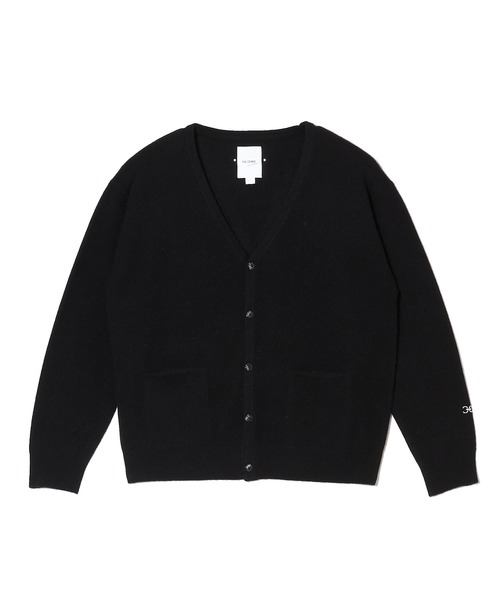 CRIMIE(クライミー)の「YAK WOOL-BLEND KNIT CARDIGAN(ニット/セーター・メンズ・ブラック/グレー・XL/L/M)」の4枚目の写真