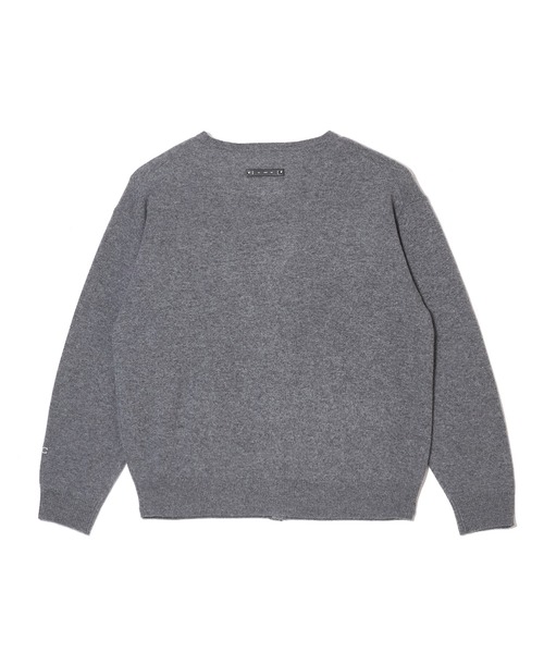 CRIMIE(クライミー)の「YAK WOOL-BLEND KNIT CARDIGAN(ニット/セーター・メンズ・ブラック/グレー・XL/L/M)」の16枚目の写真