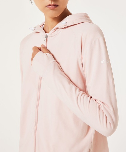 OAKLEY(オークリー)の「オークリー RADIANT FABULOUS JKT 10.0/パーカー/スポーツ・トレーニング/レディース//OAKLEY(パーカー・レディース・ピンク・L/S/M)」の1枚目の写真