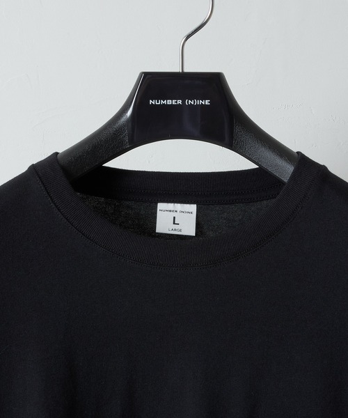 NUMBER (N)INE（ナンバーナイン）の「HAND PAINTED BASIC HEM PRINTED POCKET L/S T-SHIRT / ハンドペイント ベーシック ワンポイント ロゴプリント ポケット ロンT（Tシャツ/カットソー・メンズ・ホワイト系その他2/ブラック系その他2/グレー系その他2/ホワイト/ブラック/グレー・M/L/XL）」の14枚目の写真