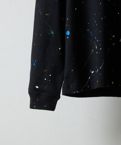 NUMBER (N)INE（ナンバーナイン）の「HAND PAINTED BASIC HEM PRINTED POCKET L/S T-SHIRT / ハンドペイント ベーシック ワンポイント ロゴプリント ポケット ロンT（Tシャツ/カットソー・メンズ・ホワイト系その他2/ブラック系その他2/グレー系その他2/ホワイト/ブラック/グレー・M/L/XL）」の16枚目の写真