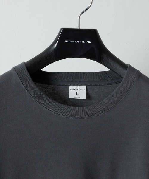 NUMBER (N)INE（ナンバーナイン）の「HAND PAINTED BASIC HEM PRINTED POCKET L/S T-SHIRT / ハンドペイント ベーシック ワンポイント ロゴプリント ポケット ロンT（Tシャツ/カットソー・メンズ・ホワイト系その他2/ブラック系その他2/グレー系その他2/ホワイト/ブラック/グレー・M/L/XL）」の20枚目の写真