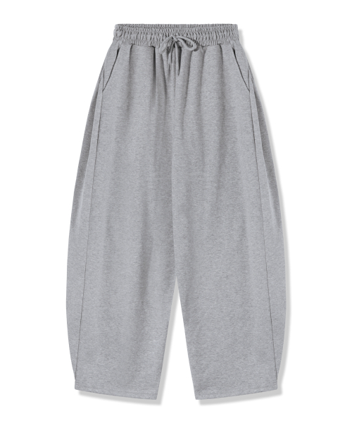 PIANER(ピアネール)の「ピンチカーブド スウェットパンツ(メランジ)(スウェットパンツ・レディース・ミックスグレー・MEDIUM/LARGE/X-LARGE)」の7枚目の写真