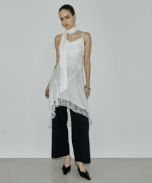 LACE SCARF CAMI DRESS/レーススカーフキャミドレス