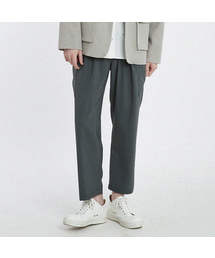 ポケットワンタックEバンディングセミバギーパンツCXS24FWPT811 GRY