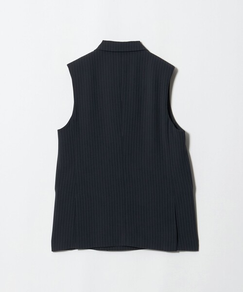 UNITED ARROWS(ユナイテッドアローズ)の「drapy テーラード ミドル ベスト ピンストライプ(ベスト・レディース・その他1・38/36)」の2枚目の写真