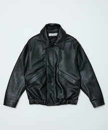 bal（バル）の「bal / バル LEATHER FLIGHT BOMBER JACKET（その他アウター）」