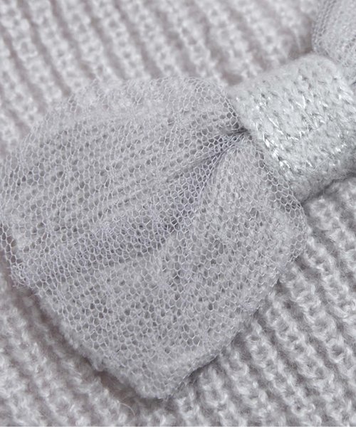 apres les cours（アプレレクール）の「ニットロングカーデ（カーディガン/ボレロ・キッズ・アイボリー/グレー・110/130/80/140/100/120/90）」の11枚目の写真