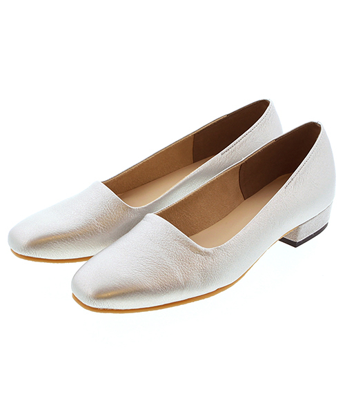 JELLY BEANS(ジェリービーンズ)の「【Made in Japan】スクエアトゥコウブカパンプス(134-2321)JELLY BEANS(ジェリービーンズ)(パンプス・レディース・ブラック/グレイッシュベージュ/シルバー・24/23/23.5/24.5/22.5)」の13枚目の写真