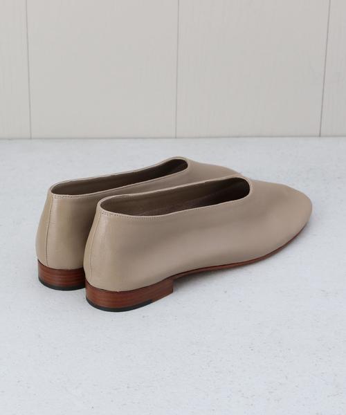 BEAUTY&YOUTH UNITED ARROWS(ビューティーアンドユースユナイテッドアローズ)の「<MARTINIANO>GLOVE FLAT SHOES/シューズ◆(パンプス・レディース・オフホワイト/ワインレッド/ブラック/ベージュ/ライラック・37/38h/38/36h/37h)」の8枚目の写真