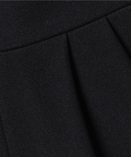 STUDIOUS（ステュディオス）の「【STUDIOUS】ダブルストレッチツータックテーパードパンツ（その他パンツ・レディース・ブラック/カーキ・0/1）」の10枚目の写真