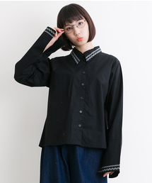 MERLOT | フレアスリーブシャツ5763(シャツ/ブラウス)