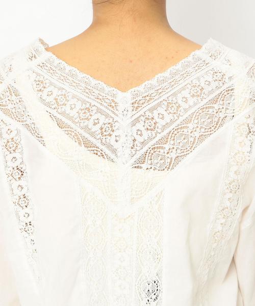 Another Edition(アナザーエディション)の「ボイルレース羽織り ◆(カーディガン/ボレロ・レディース・オフホワイト/ブラック/オレンジ・フリー)」の15枚目の写真