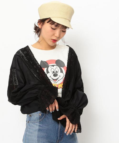 Another Edition(アナザーエディション)の「ボイルレース羽織り ◆(カーディガン/ボレロ・レディース・オフホワイト/ブラック/オレンジ・フリー)」の12枚目の写真