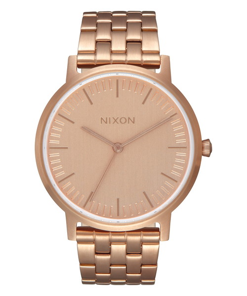 NIXON(ニクソン)の「THE PORTER 35(アナログ腕時計・レディース・ブラック/シルバー/ネイビー/ゴールド/ピンクゴールド・FREE)」の1枚目の写真