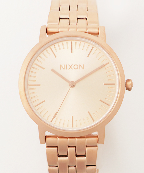 NIXON(ニクソン)の「THE PORTER 35(アナログ腕時計・レディース・ブラック/シルバー/ネイビー/ゴールド/ピンクゴールド・FREE)」の10枚目の写真