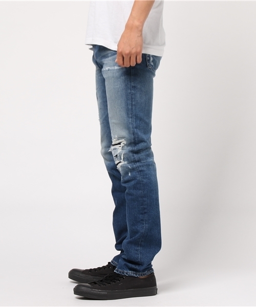 AG(エージー)の「AG ヴィンテージ加工ジーンズ TELLIS/16YEARS RAVE MENDED/1783LED(デニムパンツ・メンズ・ブルー・31/32/29/30)」の2枚目の写真