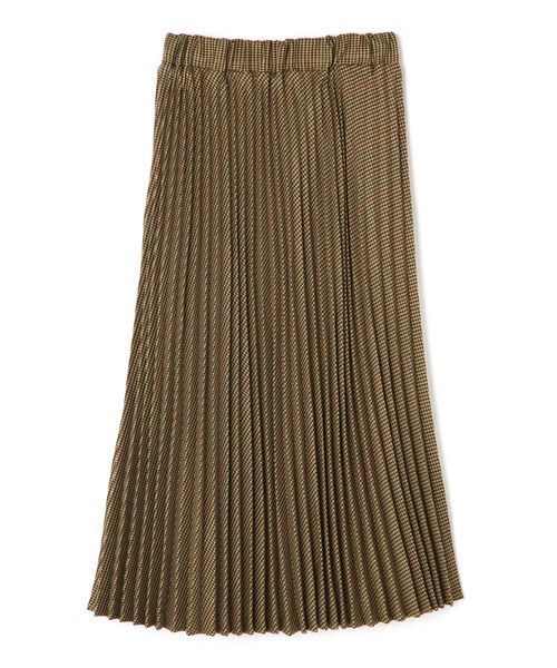 FREE'S MART(フリーズマート)の「グレンチェックプリーツスカート(スカート・レディース・グレー系その他/ブラウン系その他・FREE)」の2枚目の写真