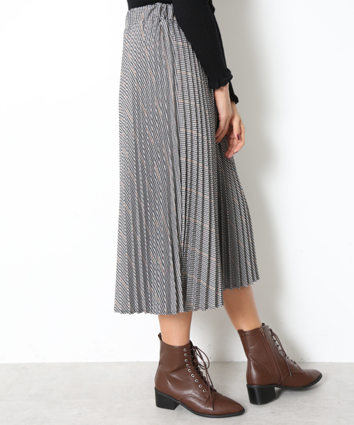 FREE'S MART(フリーズマート)の「グレンチェックプリーツスカート(スカート・レディース・グレー系その他/ブラウン系その他・FREE)」の11枚目の写真