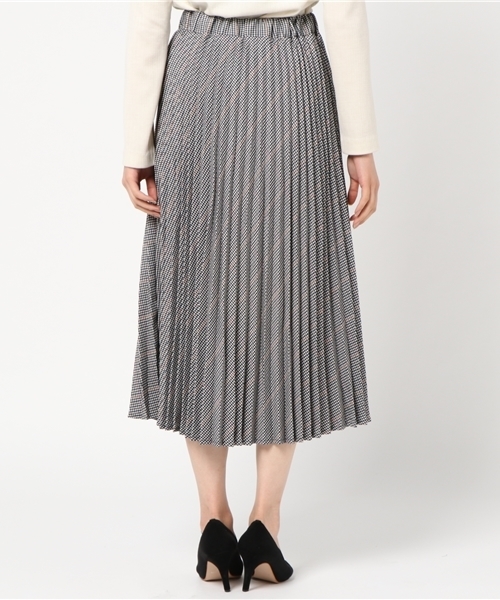 FREE'S MART(フリーズマート)の「グレンチェックプリーツスカート(スカート・レディース・グレー系その他/ブラウン系その他・FREE)」の5枚目の写真