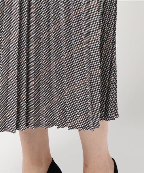 FREE'S MART(フリーズマート)の「グレンチェックプリーツスカート(スカート・レディース・グレー系その他/ブラウン系その他・FREE)」の8枚目の写真