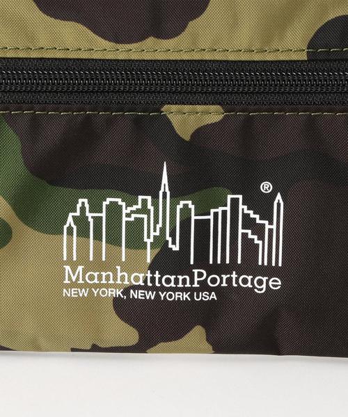 green label relaxing（グリーンレーベルリラクシング）の「別注Manhattan Portage （マンハッタンポーテージ） サコッシュ MEDIUM ◆（ショルダーバッグ・キッズ・ブラック/オリーブ/パープル/レッド・FREE）」の8枚目の写真