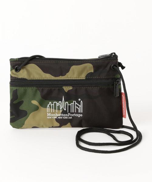 green label relaxing（グリーンレーベルリラクシング）の「別注Manhattan Portage （マンハッタンポーテージ） サコッシュ MEDIUM ◆（ショルダーバッグ・キッズ・ブラック/オリーブ/パープル/レッド・FREE）」の11枚目の写真