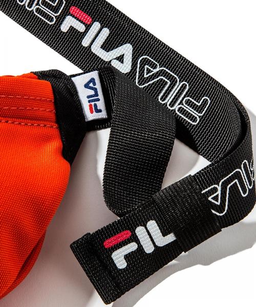 FILA（フィラ）の「＜FILA × monkey time＞ WAIST BAG/ウエストバッグ（ボディバッグ/ウエストポーチ・メンズ・ブラック/オレンジ/シルバー・FREE）」の5枚目の写真