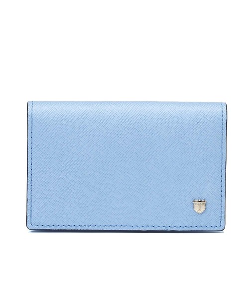 TOPKAPI（トプカピ）の「CLASSICO[クラシコ]角シボ型押し・名刺入れ（名刺入れ・レディース・ライトピンク/ターコイズブルー/ネイビー/グレイッシュベージュ/ピンクベージュ/ブラック/ブルー/シルバー・FREE）」の5枚目の写真