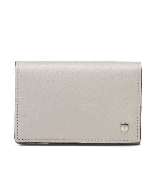 TOPKAPI（トプカピ）の「CLASSICO[クラシコ]角シボ型押し・名刺入れ（名刺入れ・レディース・ライトピンク/ターコイズブルー/ネイビー/グレイッシュベージュ/ピンクベージュ/ブラック/ブルー/シルバー・FREE）」の3枚目の写真