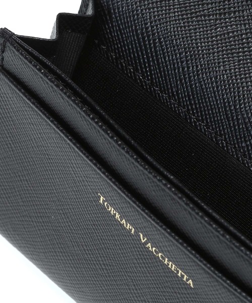 TOPKAPI（トプカピ）の「CLASSICO[クラシコ]角シボ型押し・名刺入れ（名刺入れ・レディース・ライトピンク/ターコイズブルー/ネイビー/グレイッシュベージュ/ピンクベージュ/ブラック/ブルー/シルバー・FREE）」の9枚目の写真