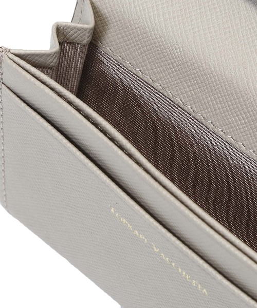 TOPKAPI（トプカピ）の「CLASSICO[クラシコ]角シボ型押し・名刺入れ（名刺入れ・レディース・ライトピンク/ターコイズブルー/ネイビー/グレイッシュベージュ/ピンクベージュ/ブラック/ブルー/シルバー・FREE）」の10枚目の写真