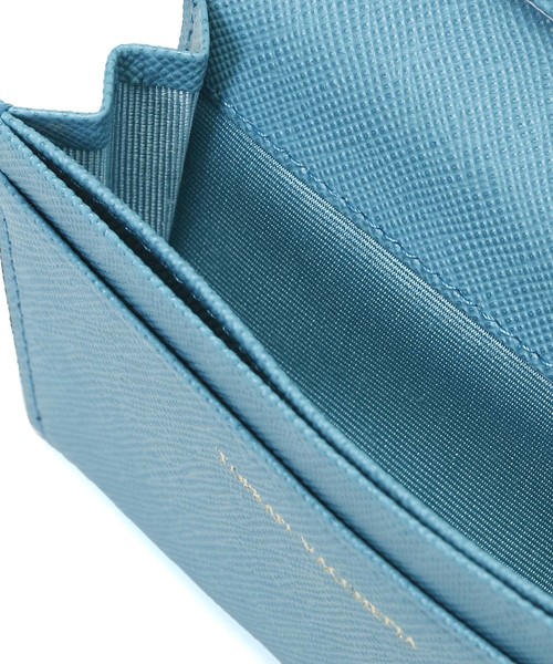 TOPKAPI（トプカピ）の「CLASSICO[クラシコ]角シボ型押し・名刺入れ（名刺入れ・レディース・ライトピンク/ターコイズブルー/ネイビー/グレイッシュベージュ/ピンクベージュ/ブラック/ブルー/シルバー・FREE）」の12枚目の写真