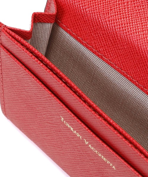 TOPKAPI（トプカピ）の「CLASSICO[クラシコ]角シボ型押し・名刺入れ（名刺入れ・レディース・ライトピンク/ターコイズブルー/ネイビー/グレイッシュベージュ/ピンクベージュ/ブラック/ブルー/シルバー・FREE）」の14枚目の写真