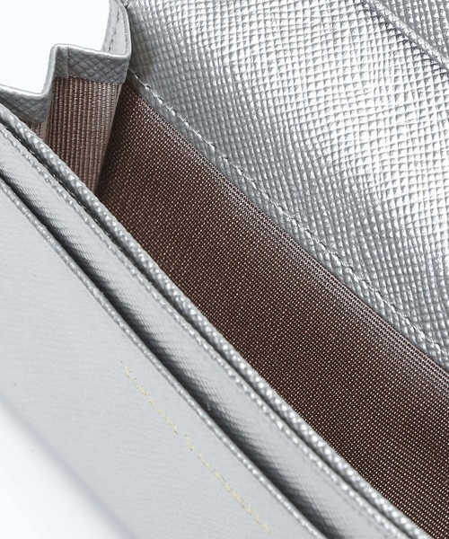 TOPKAPI（トプカピ）の「CLASSICO[クラシコ]角シボ型押し・名刺入れ（名刺入れ・レディース・ライトピンク/ターコイズブルー/ネイビー/グレイッシュベージュ/ピンクベージュ/ブラック/ブルー/シルバー・FREE）」の15枚目の写真