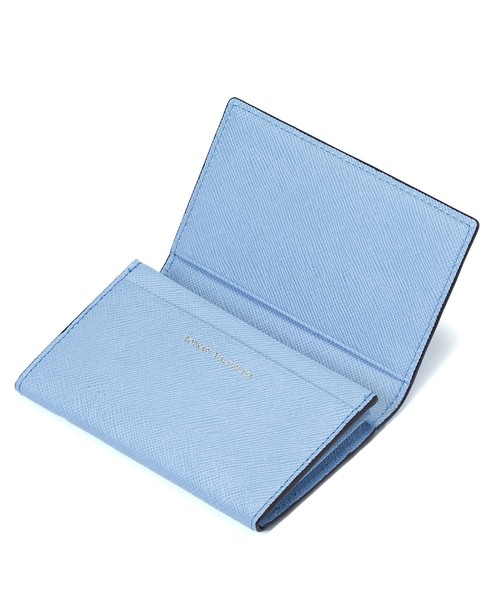 TOPKAPI（トプカピ）の「CLASSICO[クラシコ]角シボ型押し・名刺入れ（名刺入れ・レディース・ライトピンク/ターコイズブルー/ネイビー/グレイッシュベージュ/ピンクベージュ/ブラック/ブルー/シルバー・FREE）」の22枚目の写真